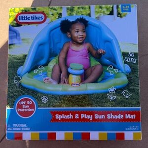 Little Tikes Blue and Green Sun Shade Mat